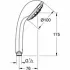 Ручной душ GROHE Relexa 100, 5 режимов, хром (28796000) Ручной душ GROHE Relexa 100, 5 режимов, хром (28796000)