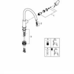 Смеситель для кухни GROHE BauEdge, хром (31367001) Смеситель для кухни GROHE BauEdge, хром (31367001)
