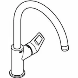 Смеситель для кухни GROHE BauLoop, хром (31368001) Смеситель для кухни GROHE BauLoop, хром (31368001)