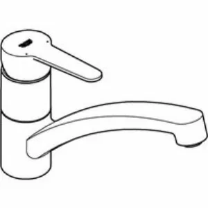 Смеситель для кухни GROHE BauEco, хром (31680000) Смеситель для кухни GROHE BauEco, хром (31680000)