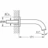 Излив для ванны GROHE Atrio, холодный рассвет глянец (13139GL3) Излив для ванны GROHE Atrio, холодный рассвет глянец (13139GL3)