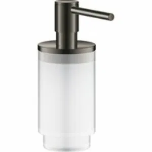 Дозатор жидкого мыла GROHE Selection, темный графит глянец (41028A00) Дозатор жидкого мыла GROHE Selection, темный графит глянец (41028A00)
