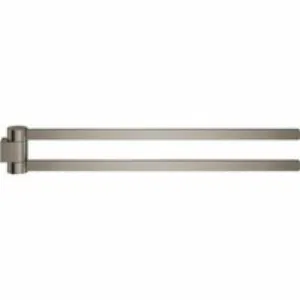 Держатель для полотенца GROHE Selection 400 мм, двойной, поворотный, темный графит матовый (41063AL0) Держатель для полотенца GROHE Selection 400 мм, двойной, поворотный, темный графит матовый (41063AL0)