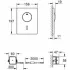Панель смыва для унитаза GROHE Tectron Skate, 1 режим, нержавеющая сталь (37419SD0) Панель смыва для унитаза GROHE Tectron Skate, 1 режим, нержавеющая сталь (37419SD0)
