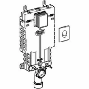 Инсталляционный комплект для унитаза GROHE Uniset для обмуровки с панелью смыва, хром (38723001) Инсталляционный комплект для унитаза GROHE Uniset для обмуровки с панелью смыва, хром (38723001)
