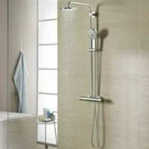 Душевая система GROHE Rainshower 210 с термостатом для душа, хром (27967000) Душевая система GROHE Rainshower 210 с термостатом для душа, хром (27967000)