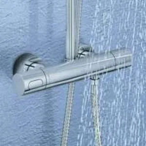 Душевая система GROHE Rainshower 210 с термостатом для душа, хром (27967000) Душевая система GROHE Rainshower 210 с термостатом для душа, хром (27967000)