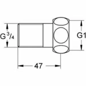 Эксцентрик GROHE (12423000) Эксцентрик GROHE (12423000)