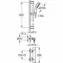 Термостат для душа GROHE Grohtherm 800 Cosmopolitan с душевым гарнитуром, хром (34768000) Термостат для душа GROHE Grohtherm 800 Cosmopolitan с душевым гарнитуром, хром (34768000)