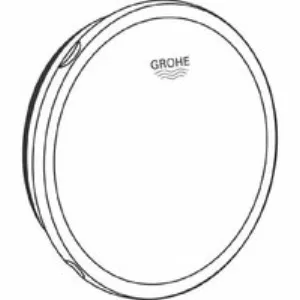 Сливной и переливной гарнитур GROHE Talento, внешняя часть, хром (19025000) Сливной и переливной гарнитур GROHE Talento, внешняя часть, хром (19025000)