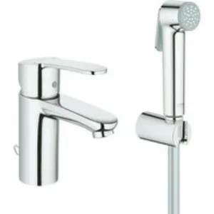 Смеситель для раковины GROHE Eurostyle Cosmopolitan с гигиеническим душем, S-size, хром (23953003) Смеситель для раковины GROHE Eurostyle Cosmopolitan с гигиеническим душем, S-size, хром (23953003)