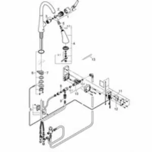 Смеситель для кухни GROHE Zedra Touch сенсорный с вытяжным душем 3jet, суперсталь (30219DC2) Смеситель для кухни GROHE Zedra Touch сенсорный с вытяжным душем 3jet, суперсталь (30219DC2)