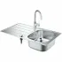 Мойка со смесителем GROHE K200 45-S 86/50 1.0, нержавеющая сталь (31562SD1) Мойка со смесителем GROHE K200 45-S 86/50 1.0, нержавеющая сталь (31562SD1)
