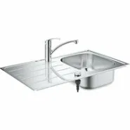 Мойка и смеситель для мойки GROHE K200, нержавеющая сталь (31565SD1)