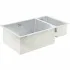 Мойка GROHE K700U 80-S 76/45 с 1.5 чашами, нержавеющая сталь (31575SD1) Мойка GROHE K700U 80-S 76/45 с 1.5 чашами, нержавеющая сталь (31575SD1)