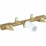 Встраиваемая часть двухвентильного смесителя для раковины GROHE на 3 отверстия (32706000)