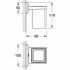 Стакан для зубных щеток GROHE Allure Brilliant с держателем, хром (40493000) Стакан для зубных щеток GROHE Allure Brilliant с держателем, хром (40493000)
