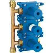 Встраиваемая часть переключателя потоков GROHE Rapido C для Grohtherm F на 3 выхода (35031000)