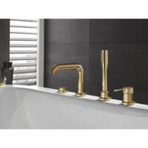 Смеситель для ванны GROHE Essence на 4 отверстия, на край ванны, холодный рассвет глянец (19578GL1) Смеситель для ванны GROHE Essence на 4 отверстия, на край ванны, холодный рассвет глянец (19578GL1)