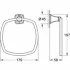 Кольцо для полотенца GROHE Grandera, хром (40630000) Кольцо для полотенца GROHE Grandera, хром (40630000)