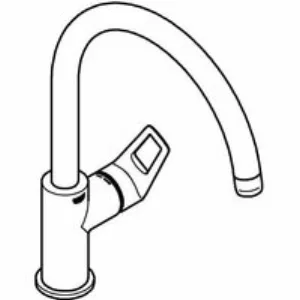 Смеситель для кухни GROHE BauLoop, хром (31232001) Смеситель для кухни GROHE BauLoop, хром (31232001)