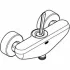 Смеситель для душа GROHE Eurodisc Joy, хром (23430000) Смеситель для душа GROHE Eurodisc Joy, хром (23430000)