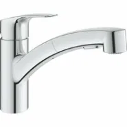 Смеситель для кухонной мойки GROHE Eurosmart с вытяжным душем, хром (30305001)