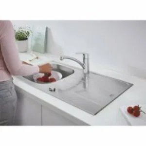 Смеситель для кухни GROHE Eurosmart, хром (33281003) Смеситель для кухни GROHE Eurosmart, хром (33281003)
