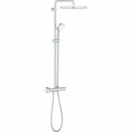 Душевая система GROHE Tempesta Cosmopolitan System 250 Cube с термостатом для душа, хром (26689000)