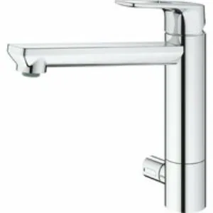 Смеситель для кухни GROHE BauLoop с запорным вентилем, хром (31713000) Смеситель для кухни GROHE BauLoop с запорным вентилем, хром (31713000)