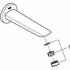 Излив для ванны GROHE BauCosmopolitan, хром (13255001) Излив для ванны GROHE BauCosmopolitan, хром (13255001)