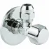 Вентиль угловой GROHE 1/2″-3/8″ для подключения смесителей, хром (2202300M) Вентиль угловой GROHE 1/2″-3/8″ для подключения смесителей, хром (2202300M)