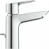 Смеситель для раковины GROHE BauEdge с ограничителем температуры и рычажным донным клапаном, M-Size, хром (23758001) Смеситель для раковины GROHE BauEdge с ограничителем температуры и рычажным донным клапаном, M-Size, хром (23758001)
