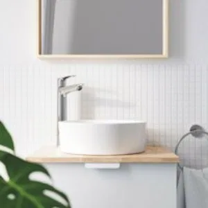 Смеситель для раковины GROHE BauEdge с ограничителем температуры, XL-Size, хром (23761001) Смеситель для раковины GROHE BauEdge с ограничителем температуры, XL-Size, хром (23761001)