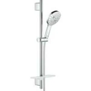 Душевой гарнитур GROHE RainShower SmartActive 130 с мыльницей, 3 режима струи, душевая штанга 600 мм, 12 л/мин, хром (26546000) Душевой гарнитур GROHE RainShower SmartActive 130 с мыльницей, 3 режима струи, душевая штанга 600 мм, 12 л/мин, хром (26546000)