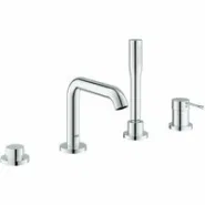 Смеситель для ванны GROHE Essence на 4 отверстия, на край ванны, хром (19578001)