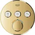 Внешняя часть термостата для душа GROHE Grohtherm SmartControl на 3 потребителя, круглая, холодный рассвет глянец (29121GL0) Внешняя часть термостата для душа GROHE Grohtherm SmartControl на 3 потребителя, круглая, холодный рассвет глянец (29121GL0)