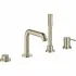 Смеситель для ванны GROHE Essence на 4 отверстия, на край ванны, никель глянец (19578BE1) Смеситель для ванны GROHE Essence на 4 отверстия, на край ванны, никель глянец (19578BE1)