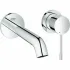 Внешняя часть смесителя для раковины GROHE Essence на 2 отверстия, M-Size, хром (19408001) Внешняя часть смесителя для раковины GROHE Essence на 2 отверстия, M-Size, хром (19408001)