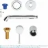 Внешняя часть смесителя для раковины GROHE Essence на 2 отверстия, M-Size, хром (19408001) Внешняя часть смесителя для раковины GROHE Essence на 2 отверстия, M-Size, хром (19408001)