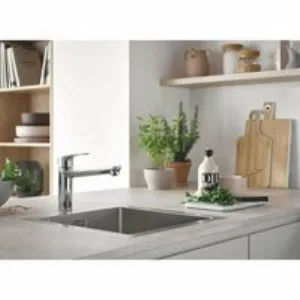 Смеситель для кухни GROHE Eurosmart, хром (30463000) Смеситель для кухни GROHE Eurosmart, хром (30463000)