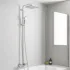 Душевая система GROHE Tempesta Cosmopolitan System 250 Cube с термостатом для ванны, хром (26691000) Душевая система GROHE Tempesta Cosmopolitan System 250 Cube с термостатом для ванны, хром (26691000)