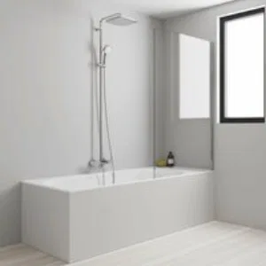 Душевая система GROHE Tempesta Cosmopolitan System 250 Cube с термостатом для ванны, хром (26691000) Душевая система GROHE Tempesta Cosmopolitan System 250 Cube с термостатом для ванны, хром (26691000)