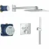 Душевая система GROHE Grohtherm SmartControl с термостатом для душа, хром (34804000) Душевая система GROHE Grohtherm SmartControl с термостатом для душа, хром (34804000)