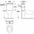Смывной бачок для унитаза GROHE Bau Ceramic, наполнение сбоку, альпин-белый (39494000) Смывной бачок для унитаза GROHE Bau Ceramic, наполнение сбоку, альпин-белый (39494000)