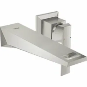 Внешняя часть смесителя для раковины GROHE Allure Brilliant настенного монтажа на 2 отверстия, вынос 210 мм, суперсталь (19783DC0) Внешняя часть смесителя для раковины GROHE Allure Brilliant настенного монтажа на 2 отверстия, вынос 210 мм, суперсталь (19783DC0)