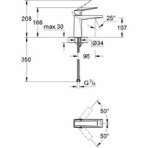 Смеситель для раковины GROHE Allure Brilliant, гладкий корпус, суперсталь (23033DC0) Смеситель для раковины GROHE Allure Brilliant, гладкий корпус, суперсталь (23033DC0)