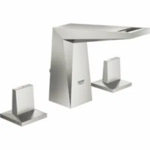 Смеситель для раковины GROHE Allure Brilliant на 3 отверстия, с донным клапаном и низким изливом, суперсталь (20342DC0) Смеситель для раковины GROHE Allure Brilliant на 3 отверстия, с донным клапаном и низким изливом, суперсталь (20342DC0)