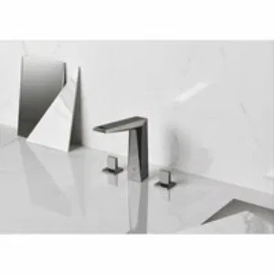 Смеситель для раковины GROHE Allure Brilliant на 3 отверстия, с донным клапаном и высоким изливом, темный графит матовый (20344AL0) Смеситель для раковины GROHE Allure Brilliant на 3 отверстия, с донным клапаном и высоким изливом, темный графит матовый (20344AL0)