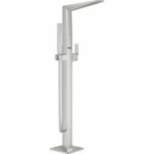 Внешняя часть смесителя для ванны GROHE Allure Brilliant напольного монтажа, суперсталь (23119DC0) Внешняя часть смесителя для ванны GROHE Allure Brilliant напольного монтажа, суперсталь (23119DC0)